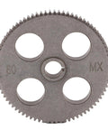 80 Tooth Mini Lathe Gear 12mm ID 83mm OD 8mm Thick Replacement For MX 210 WM 210 with high-speed steel anti-corrosion finish