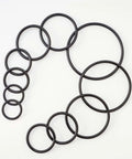 Heavy Duty Pro Grade Hydraulic O Ring Seal Kit 212 Pieces With Buna N 90A NBR O Rings, showing various sizes for fittings.