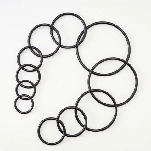 Heavy Duty Pro Grade Hydraulic O Ring Seal Kit 212 Pieces With Buna N 90A NBR O Rings, showing various sizes for fittings.