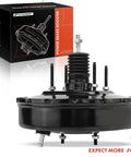 Heavy Duty Vacuum Brake Booster Replacement For Toyota Tundra 2000 To 2006, 10.4 inch black steel direct fit assembly.