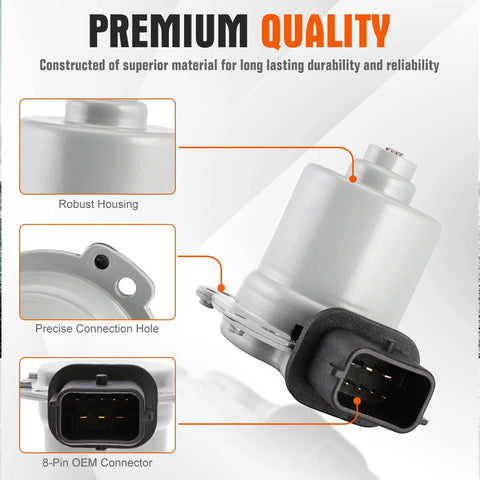 ISINSWIFT AE8Z-7C604-A automatic transmission clutch actuator, silver metal housing, 8-pin OEM connector

Angled side view of the silver actuator with 8-pin OEM connector

Close-up of robust silver housing on the clutch actuator

Close-up of 8-pin OEM connector on the actuator