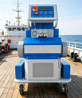 High Stability Portable Polyurethane Spray Equipment For Insulation Foam Machine on a ship deck, designed for structural reinforcement.