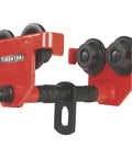 Heavy Duty Adjustable Push Trolley For I Beam System With Four Thousand Four Hundred Pound Capacity Delivers Smooth On Track Movement