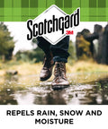Water Shield Outdoor Fabric Spray For Gear And Patio Furniture, 10.5 Ounces Water Repellent Coating For Tents shown on wet path