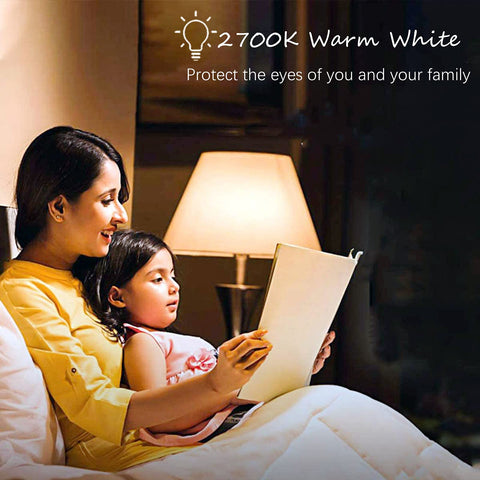 LED Bulb 5W Equivalent To 40W 120V Ceiling Fan Light Bulbs Warm White 2700K A15 E26 Base Not Dimmable 4 Pack in use