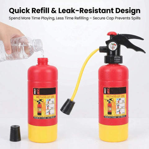 Rad Firefighter Extinguisher Squirter Toy For Kids Sick Realistic Water Blaster For Pool Party Summer Beach Outdoor Water Fight Fun Cosplay Play And Badass Birthday Present