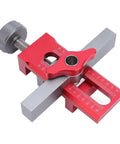 Close-up of Cabinet Door Installation Jig With Aluminum Alloy Construction Pro Grade Adjustable 0 To 55mm Clamping Range