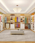Slick Modular Closet Organizer System With Hella Flexible Span Up To Nine Feet Three Solid Drawers Four Reliable Hanging Rods And No Hassle Shelves For Walk In Closets White in stylish organized closet.