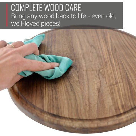 Applying Pro Grade Coconut Cutting Board Oil With Fractionated Coconut Oil No Mineral Oil Food Safe Wood Conditioner on board