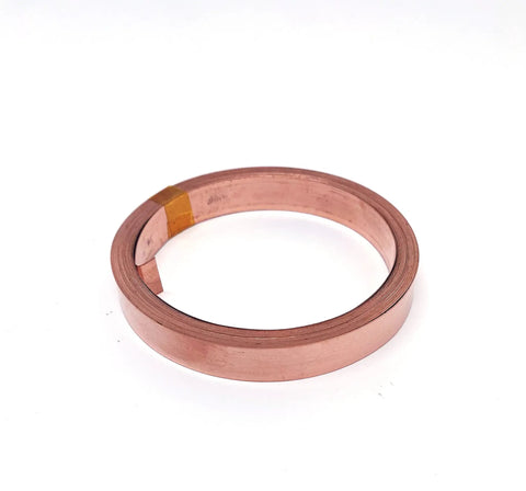 Straight Up Pure T2 Copper Strap And Sheet Spanning Ten Meters Hella Heavy Duty for Lithium EV battery assembly roll.