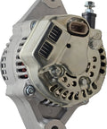 Replacement Beefed Up Alternator For Toyota Vehicles 12V 60Amp CW Rotation With IR Regulator And IF Fan, side view