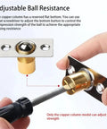 4 Pack Adjustable Ball Catch Door Latches With Spring Tension And Screws Hardware installation using screwdriver