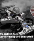 2 In 1 Flying Car Stunt Drone For Outdoors And Indoors With Dual Land And Air Modes RC Quadcopter Toy showing drift mode