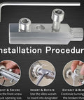 Multifunction Broken Pipe Extractor Set For Damaged Bolts Faucets And Stripped Threads Pipe Screw Remover with hex wrench