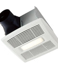 Humidity Sensing Exhaust Fan With LED Light, 80 CFM, Ultra Quiet 0.8 Sones, Energy Star Certified, White Finish for bathrooms