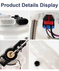 Electric Fuel Pump Module Assembly For Chevy Tahoe GMC Yukon Cadillac Escalade V8 4.8L 5.3L 6.0L Gas Only With Pressure Sensor No Brainer Replacement E3508M P74832M 67307 FG0324 Direct Fit Drop In OEM Style product details