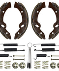 Brake Shoes And Spring Kit Assembly For Medalist TXT Golf Cart 1997 Up Brakes Hardware Set For Workhorse 96 Up And Yamaha G2-G22 94-06 Replacement 27943G01 70795G01 27944-G01 showing full kit components