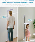 Wall Mounted Height Gauge For Home Or Clinic, Aluminum Stadiometer With 10 To 225 Cm Range used for measuring height of adult and child