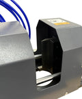 Techtongda Pneumatic Cable Cutter With Foot Pedal 110V features hydraulic blade mechanism for cutting heavy wires.