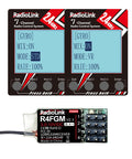 4 Channel Tiny RC Gyro Receiver For Mini Cars And Boats 1 28 Scale 3 To 10V with RadioLink controllers display