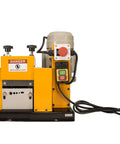 Front view of WRA20 Wire Stripping Machine Pro Grade Benchtop Auto Driven with control panel and power cable visible.