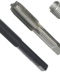 9/16-12 NC Thread Repair Kit With.844 Inch Insertion Depth, Stainless Steel Diamond Pattern Coil Inserts For Fixing Damaged Threads, Heavy-Duty USA Made Repair Set For Cars Trucks And Machinery tap and coil
