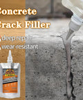 High Caliber Concrete Crack Filler And Quick Set Cement Sealant Waterproof Outdoor Caulk For Driveways filling a crack in concrete.