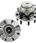 2WD Front Wheel Bearing Hubs For 2003 Through 2017 Chevy Express 3500 4500 Vans Wheel Hub Bearing Assembly Replacement With 180mm ABS Sensor OEM Grade