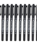 Hella Smooth Dual Tip Marking Kit Bold And Ultra Fine Felt Scribes For Piercing Positioning Aesthetic Procedures And Surgical Stenciling Top Shelf Removable Studio Grade Tools 10 Piece Set Black featuring 10 black felt tip markers.