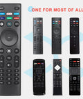 Image of multiple Universal Remote Replacement For Smart TVs XRT136 XRT260 XRT270 D E M P V PX Series with buttons visible.