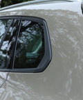 Mazda CX 50 Matte Black Rear Window Trim Molding Covers ABS Injection Molded D Pillar Post Trims for 2023-2026 CX50 close-up