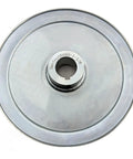 8 Inch V Belt Pulley With One And An Eighth Inch Bore, One Groove, 8 Inch Outside Diameter, For 5L 4L A B Belts, Carbon Steel Zinc Plated Drive Pulley