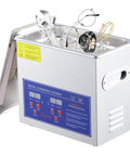 Digital Ultrasonic Cleaner 3.2L Tank With Heater And Timer For Jewelry Glasses Watches Dentures And Small Parts 40kHz stainless steel unit