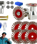 Pro Grade Ultra Thin 1.57 Inch Diamond Saw Blades Set 3Pc Precision Mini Cutting Blades For Granite Marble Sandstone 40mm with adapters