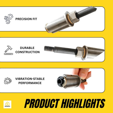 Stihl Bearing Housing Replacement for FS38 FS40C E FS45 FS50C E FSE81 FS36 FS40 FS44 FS45C E Trimmers Direct Fit Beefy Built Heavy Duty Aftermarket Bearing Housing Long Lasting Durability Easy Install OEM Equivalent, metal housing close-up