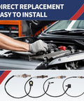 Image showing mechanic installing Two Pack Heated Front Oxygen O2 Sensors For Honda Accord Odyssey 3.5L V6 2008 To 2017.