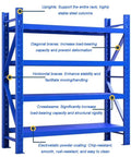 Badass Heavy Duty Garage Shelving Units That Bring Next Level Organization To Your Workshop Setup With Rust Resistant Steel Frames And Massive Weight Capacity To Keep All Your Tools Sorted And Ready To Roll, showcasing stability features.