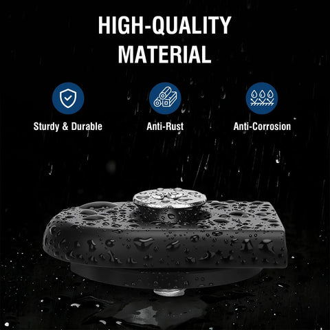 Lock Up Your Ride With Badass Heavy Duty Motorcycle Fender Tab Covers And 1 4-20 Seat Bolt Security Screws With Rubber Washers showing a durable anti-corrosion seat bolt.