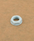 Pro Grade Water Level Float Switch Probe for Commercial Ice Machines, Universal Two Line Float Sensor Accessories, Easy Install, Dependable Level Sensing for Bar, Cafe, and Home Kitchen Equipment white threaded plastic nut shown on brown surface
