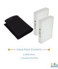 Replacement Filter Value Combo Pack Fits HPA Series Air Purifiers Replacing HRF-ARVP For HPA090 HPA100 HPA200 HPA250 HPA300