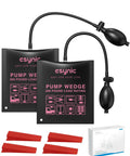 Esynic 2 Pack Heavy Duty Air Wedge Bags Kit lifting blocks with pump design for appliances up to 300 lbs load capacity.