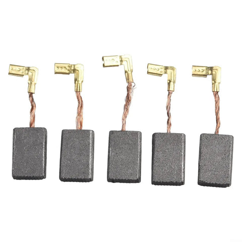 CB325 Carbon Brushes Replacement Set For Electric Motors And Angle Grinders 17x11x5mm showing durable metal terminals