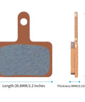 Bulk 25 Pairs Sintered Metal Disc Brake Pads For Ebikes With Installation Tools High Temp Resistant And Long Lasting Grip