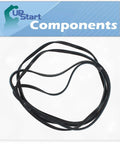 Dryer Belt Replacement For ALG643RBW And WP40111201 Drum Belt UpStart Components black replacement belt