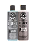 Light And Heavy Metal Polish Kit To Restore And Remove Oxidation Rust And Tarnish From Chrome Aluminum Stainless Steel Brass Copper And More With Two 16 Oz Bottles