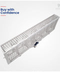 Top angle of Silverware Basket Assembly For Whirlpool Dishwashers Easy Install Pro Grade Durable Fits 1060509 AH973489 EA973489 PS973489 1 Year Warranty USA Based Company.