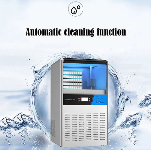 Portable Countertop Nugget Ice Maker For Home Kitchen Self Cleaning Ultra Quiet delivers chewable ice fast with automatic cleaning.