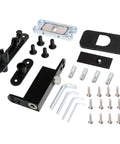 Self Closing Pivot Door Hinge, Heavy Duty Hidden Door Hardware For Wood Secret Doors, 360 Degree Shaft Stainless Steel