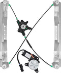 Front Driver Side Power Window Regulator With Motor 6 Pins For 2008-2016 Town And Country, 2008-2020 Dodge Grand Caravan assembly