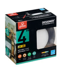 Box of Ultra Slim LED Recessed Lighting Kit 4-Pack With 9W Integrated LEDs, Energy Star, IC Rated, Dimmable, Brushed Nickel